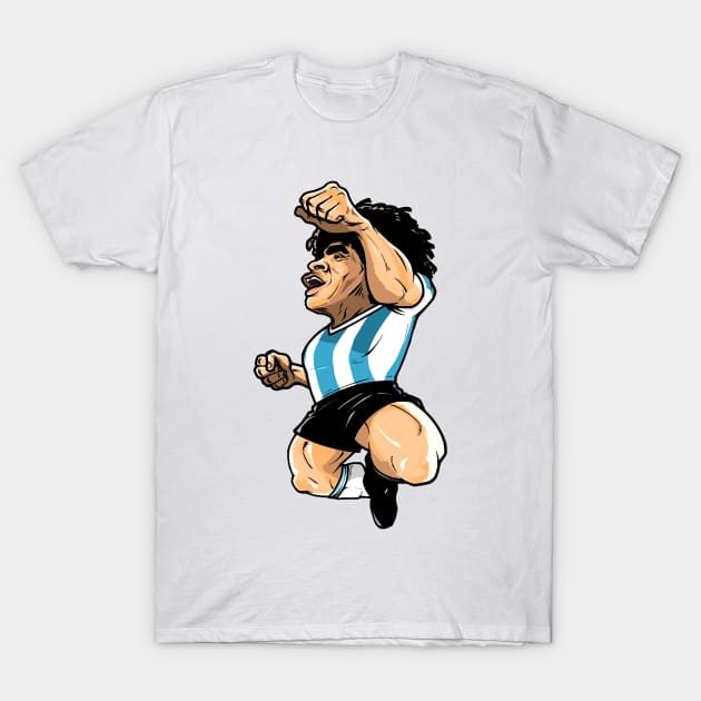 Rip Diego Maradona T-Shirt by GEULISPISAN